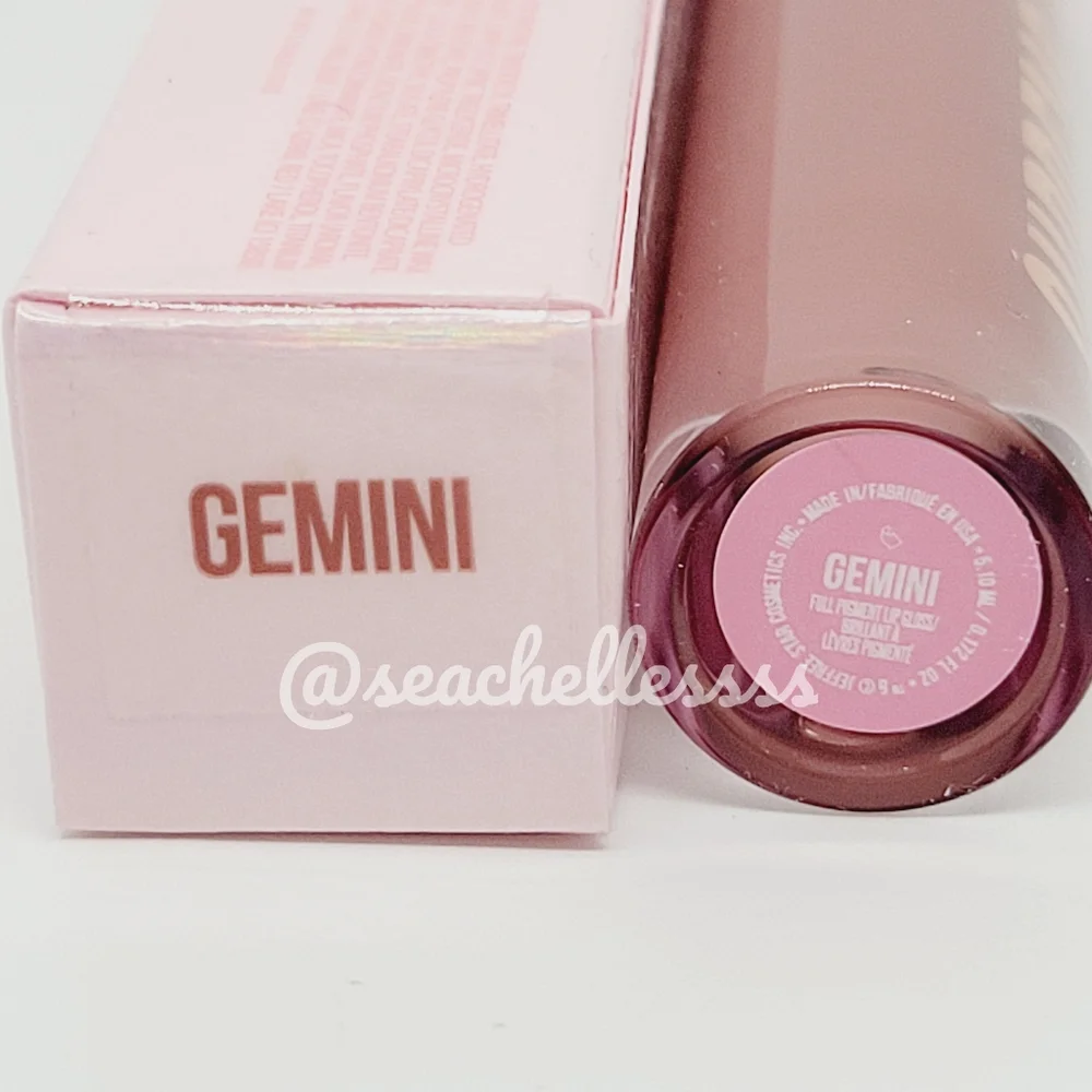 Gemini Jeffree Star Supreme Gloss Mauve Brown Brand New in Box | Authentic